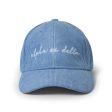 Alpha Xi Delta Baseball Hat - Embroidered AXD Logo Baseball Cap Fashion