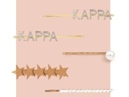 Kappa Kappa Gamma Sorority Hair Clips Cheap