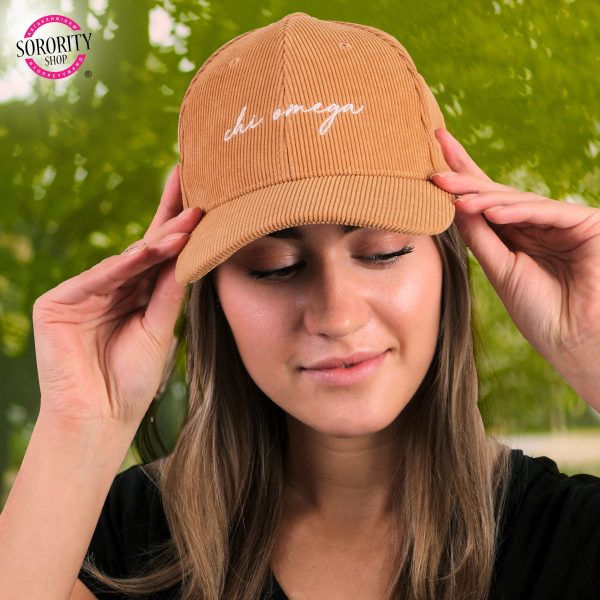 Alpha Chi Omega Baseball Hat - Embroidered ACO Logo Baseball Cap Supply