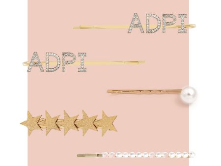 Alpha Delta Pi Sorority Hair Clips Online Sale