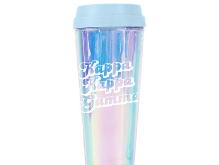 Kappa Kappa Gamma Retro Style Sorority Tumbler For Discount