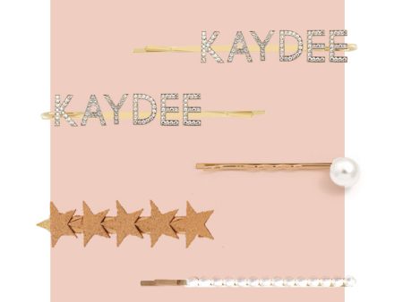 Kappa Delta Sorority Hair Clips Hot on Sale