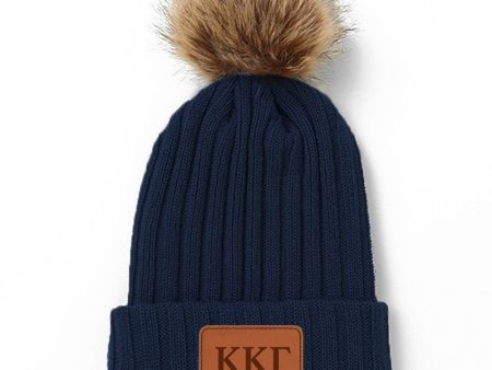 Kappa Kappa Gamma Pom Pom Beanie Hat Online now