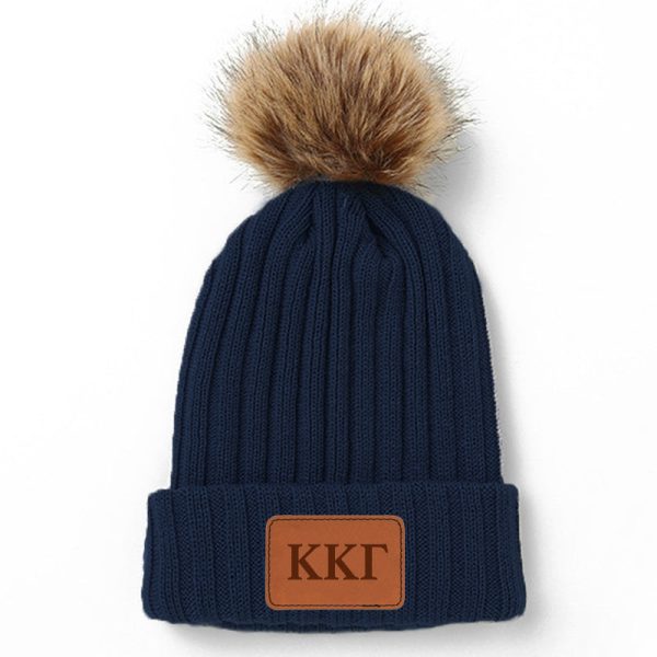 Kappa Kappa Gamma Pom Pom Beanie Hat Online now