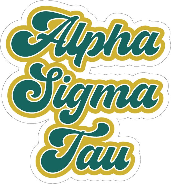 Alpha Sigma Tau Retro Sorority Car Magnet Set of 2 on Sale