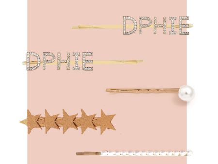 Delta Phi Epsilon Sorority Hair Clips For Cheap