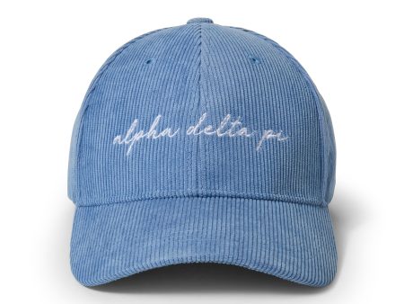 Alpha Delta Pi Baseball Hat - Embroidered ADP Logo Baseball Cap For Sale