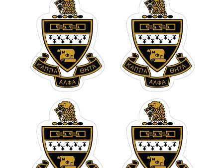 Kappa Alpha Theta Crest Sticker Sheet Online