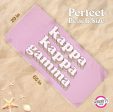 Kappa Kappa Gamma Plush Retro Beach Towel For Cheap