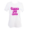 Gamma Phi Beta T-Shirt- Retro Dolly Sorority Name Design, Relaxed Fit Supply