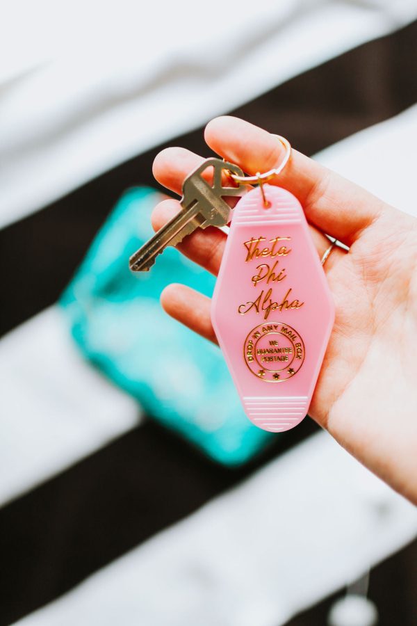 Theta Phi Alpha Motel Keychain Online now