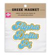 Alpha Delta Pi Retro Sorority Car Magnet Set of 2 Fashion